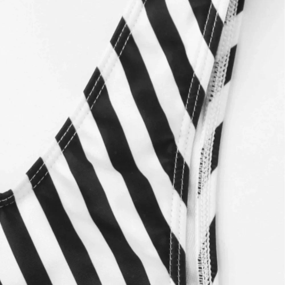 Striped Cheeky Bikini Set - Picture 7 of 12
